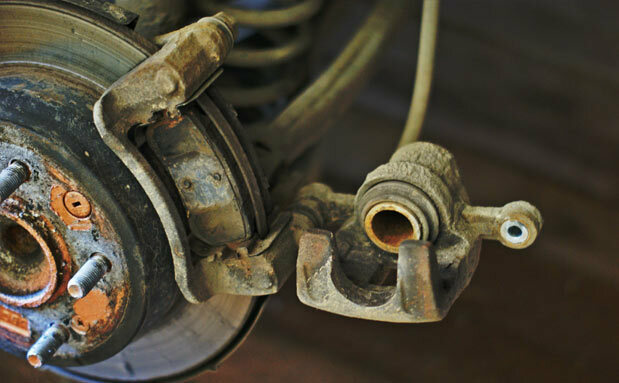 замена задних тормозных колодок киа сид