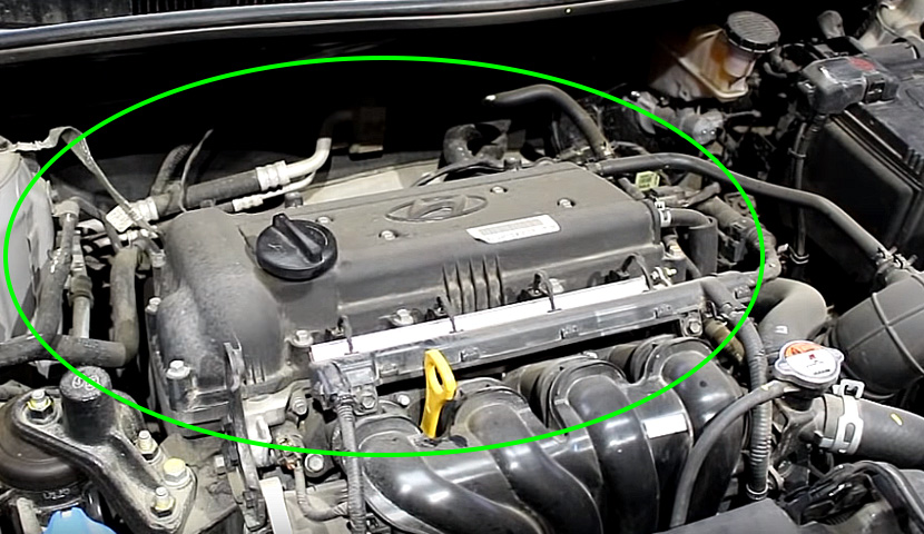 Клапанная крышка Хендай Солярис