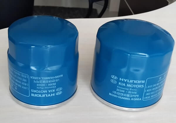 Отличие масляных фильтров 1.4 от 1.6 Киа Рио 4