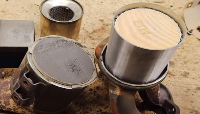 Керамический ремонтный катализатор Киа Рио 3