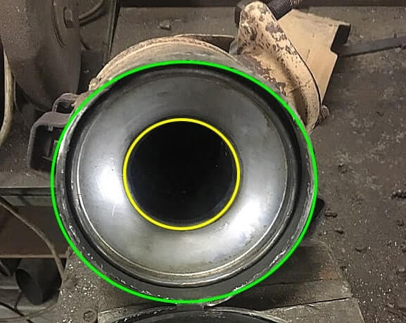 Установка пламегасителя вместо катализатора 3 Киа Рио 3