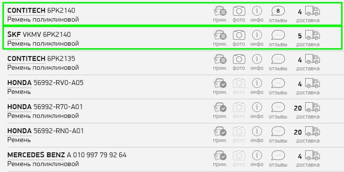 Что поставить вместо оригинальной ремня Киа Рио 3 продолжение