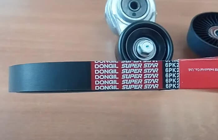 Качественный приводной ремень Киа Рио 3 фирмы DONGIL