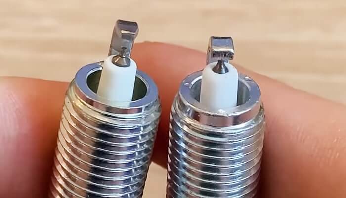 Сравнение плохих и хороших свечей Киа Рио 3