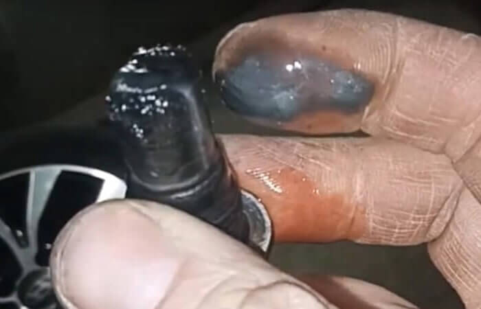 Состояние масла акпп к пробегу 150 000 км на Киа Рио 3