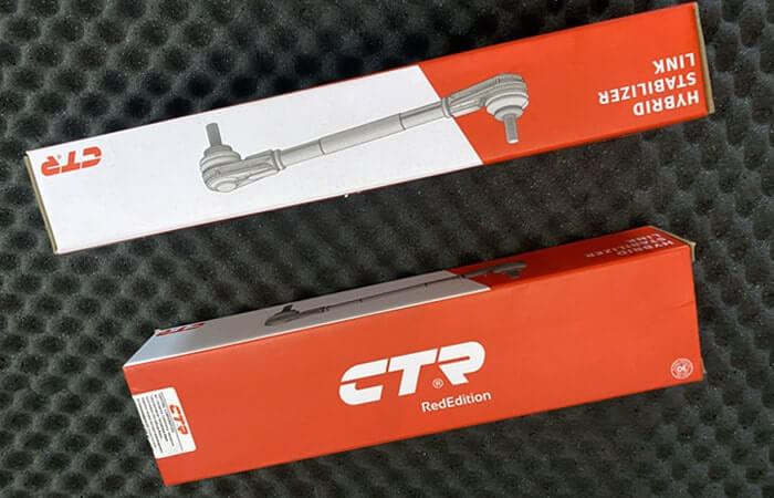 Измененная новая упаковка компании CTR