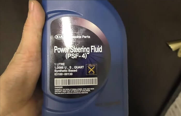 Такое масло было залито в гидроусилитель Киа Рио 3 с завода