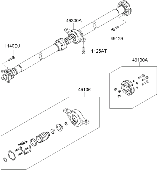 Кардан КИА Спортейдж 3