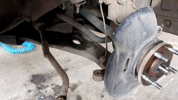 Посадочное место рулевой тяги