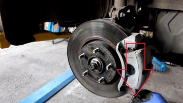 Демонтаж гайки привода