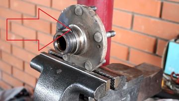 Надпил на внутренней обойме