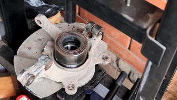 Запрессовка через старый подшипник