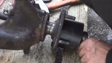 Запрессовка ступицы