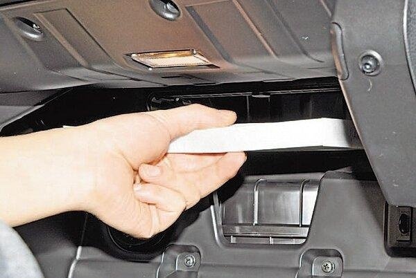 Замена салонного фильтра Киа Сид 2