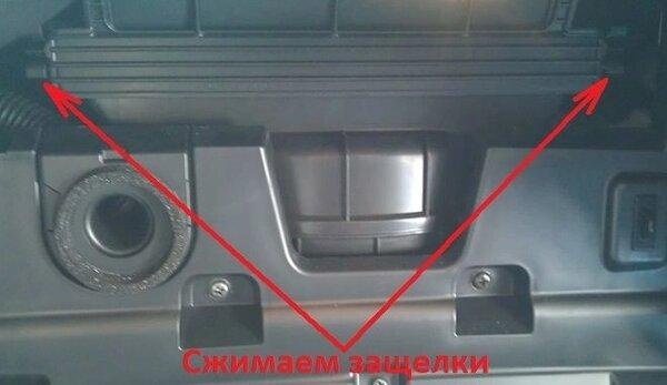 замена салонного фильтра Киа Сид 2