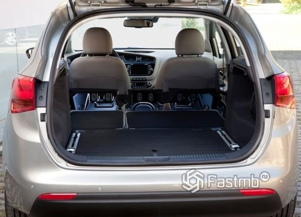 Багажное отделение Kia Ceed SW 2012