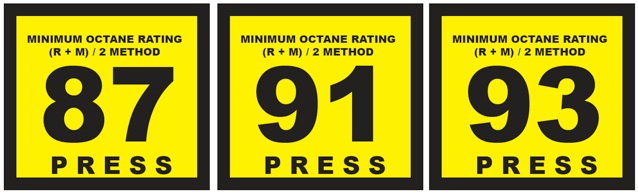 октановые числа бензина