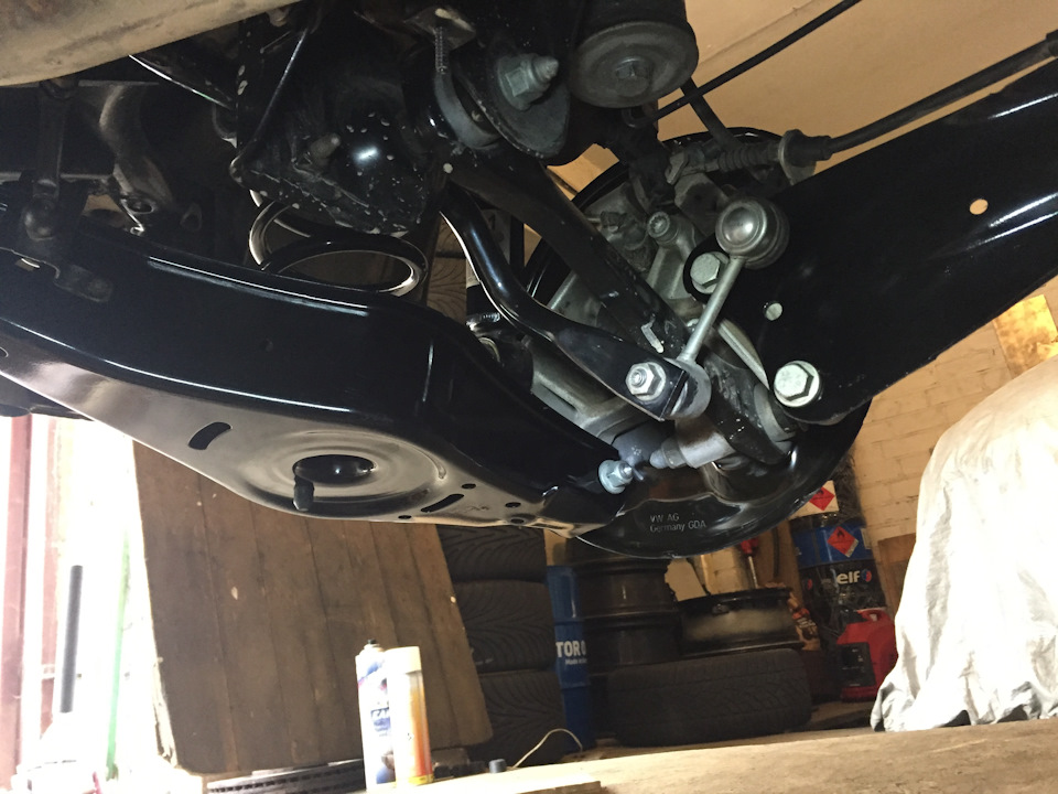 стук в задней подвеске