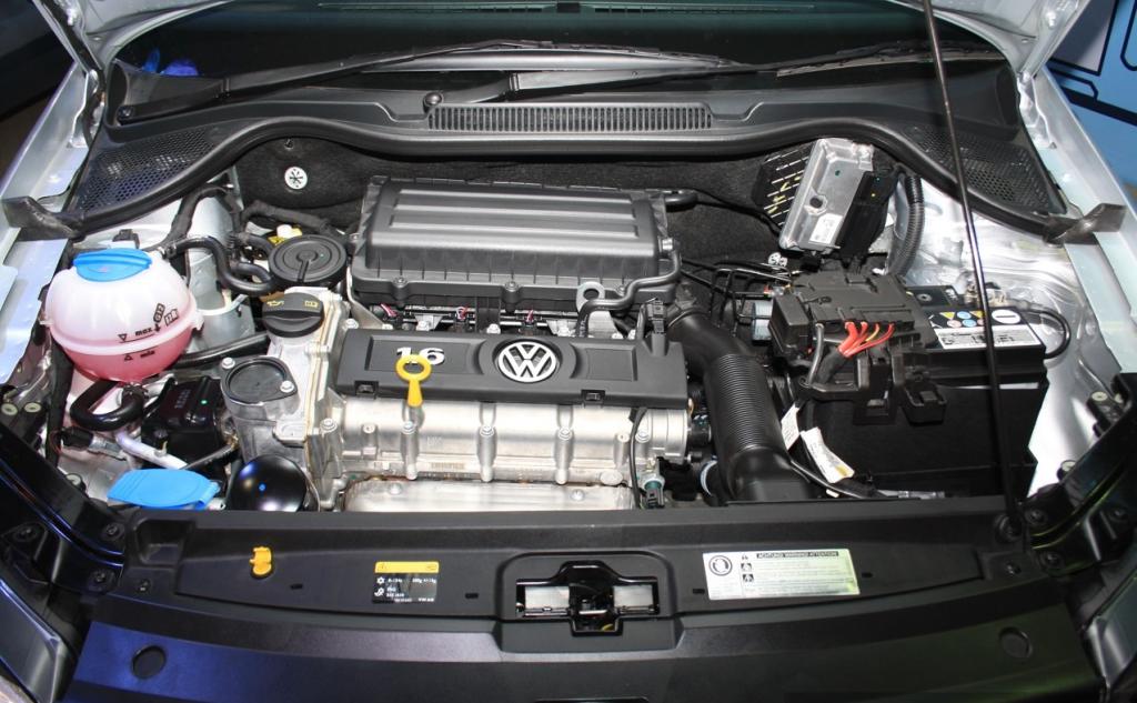 Двигатель немецкого седана Polo