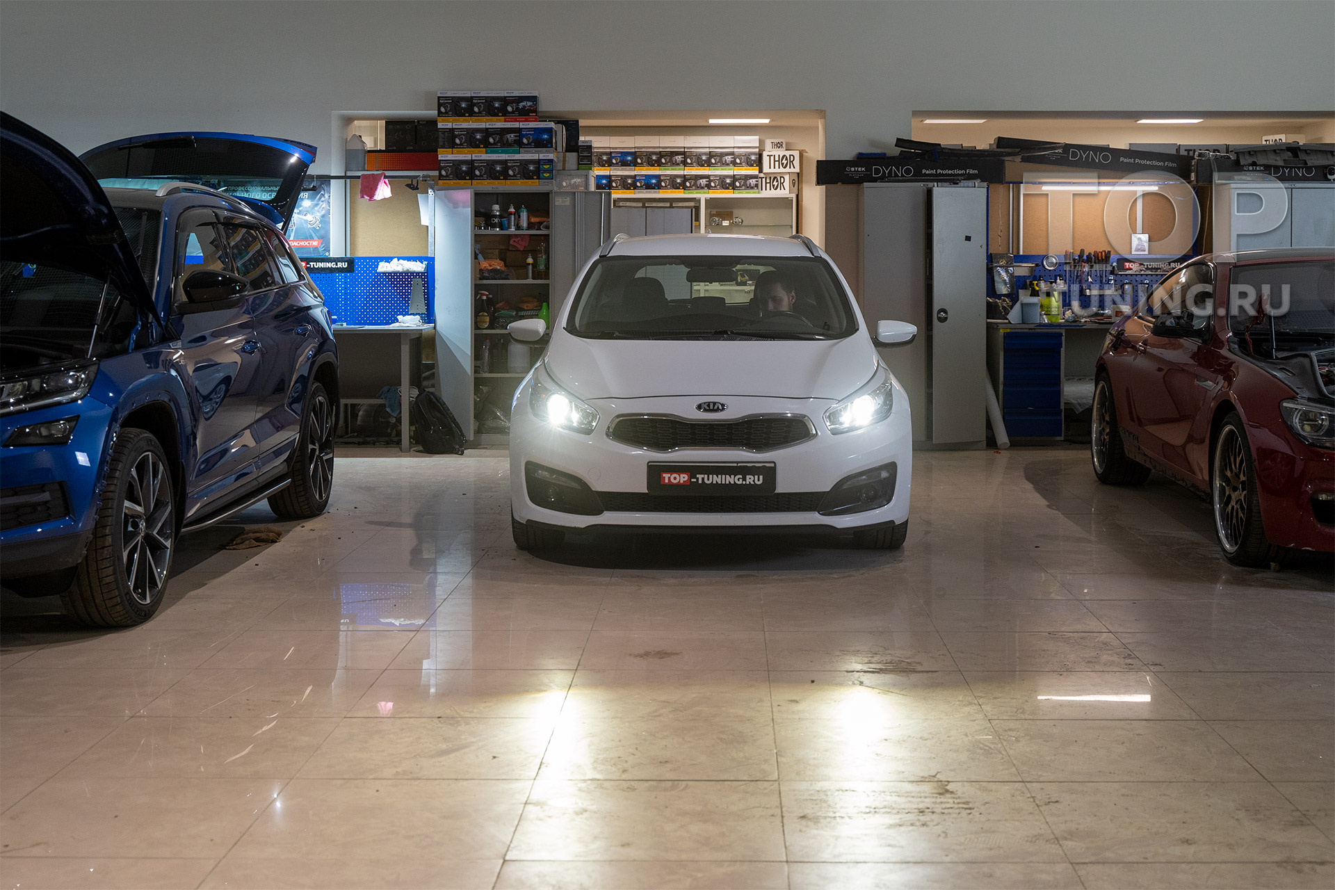 Ремонт фар – Тюнинг оптики Киа Сид 2