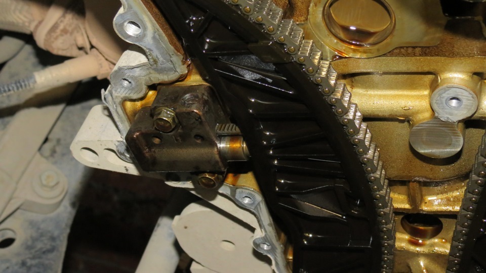 Киа рио подтянуть цепь грм