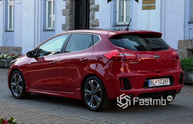 Заправочный люк Киа Сид, хэтчбек, 2 поколение, рестайлинг