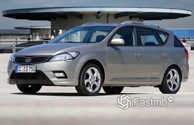 Заправочный люк Киа Сид, универсал, 1 поколение, рестайлинг