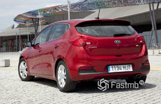 Топливный бак Киа Сид 2012, хэтчбек, 2 поколение