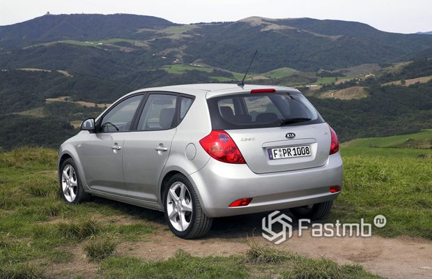 Заправочный люк Киа Сид 2006, хэтчбек, 1 поколение