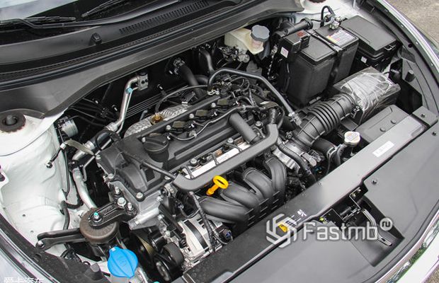 Киа Рио 2016 седан, двигатель