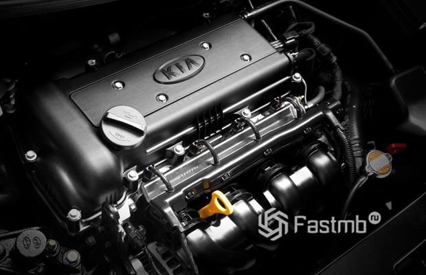 Киа Рио 2012 хэтчбек, двигатель