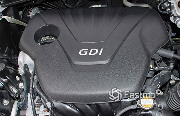 Киа Рио 2011 седан для США, двигатель