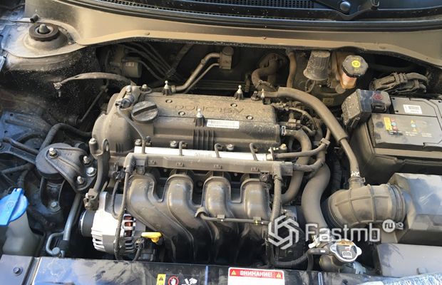 Киа Рио 2005 хэтчбек, двигатель