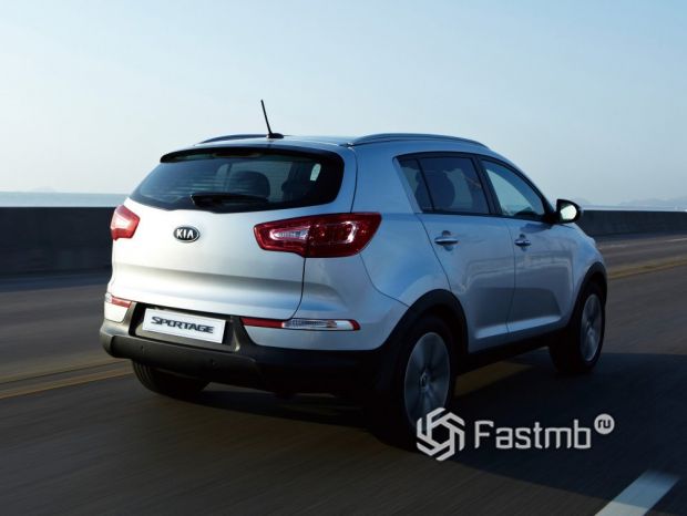 Kia Sportage 2010, вид сзади