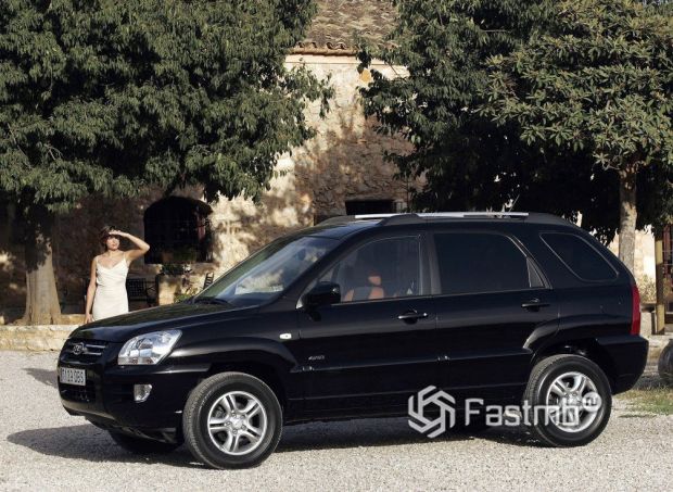 Kia Sportage 2006, передняя оптика