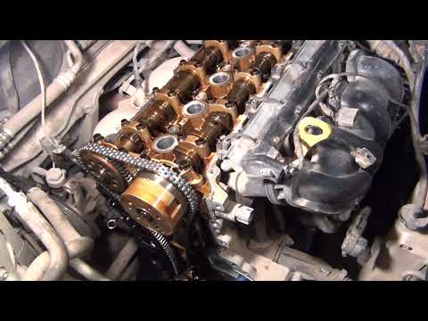 Замена цепи ГРМ на Хёндай Солярис, Кия Рио... (мотор G4FC, G4FA).