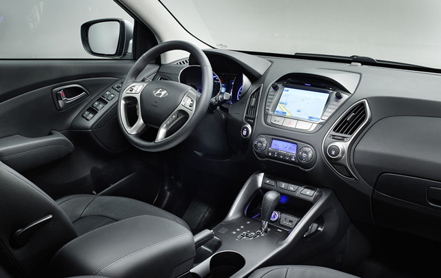 В салоне автомобиля&nbsp;Hyundai ix35