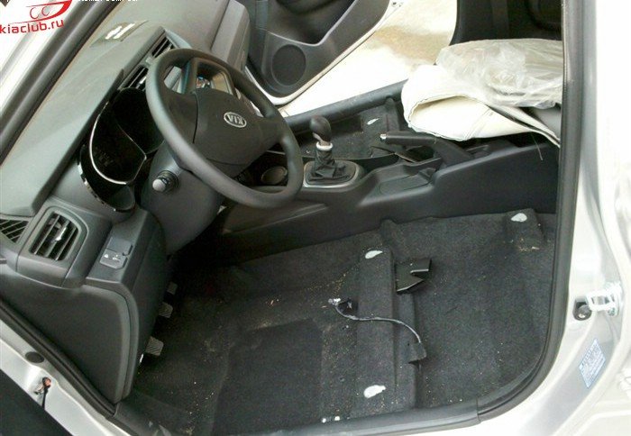 Kia rio шумоизоляция