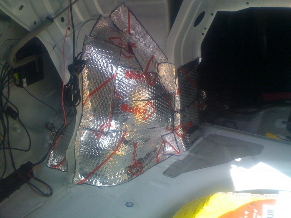 Шумоизоляция арок киа рио