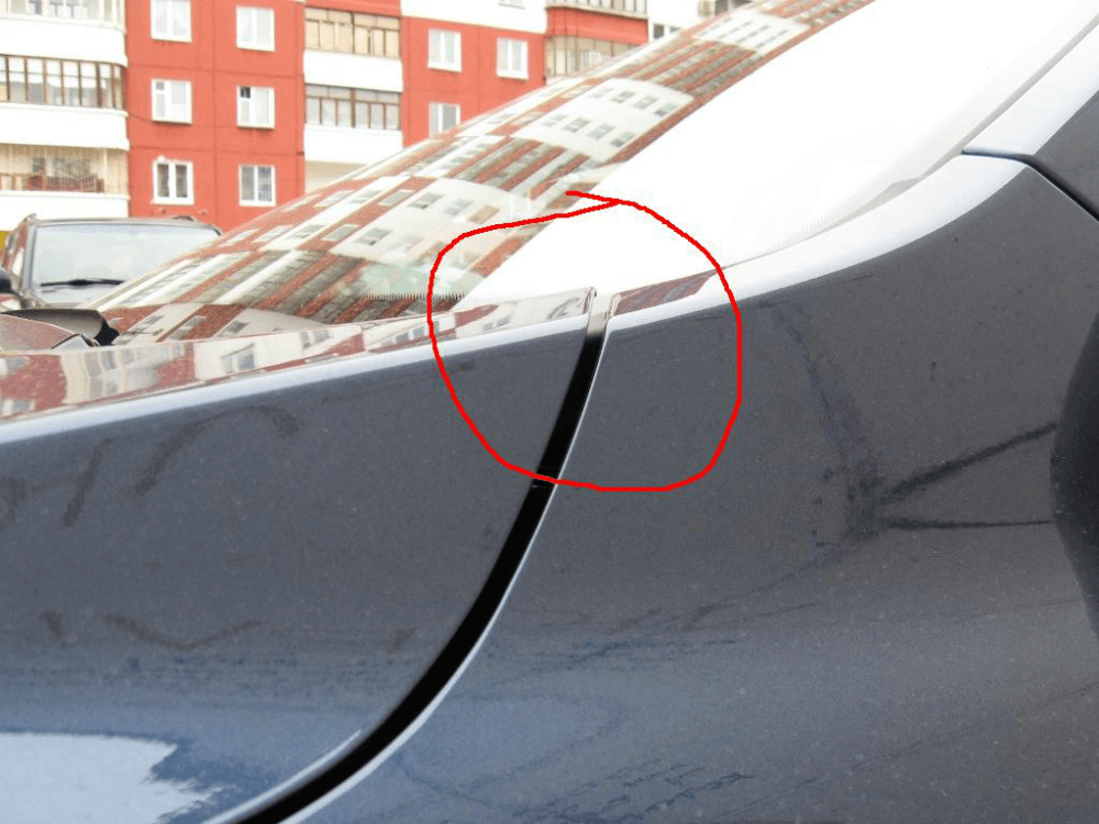 Зазоры между капотом КИА