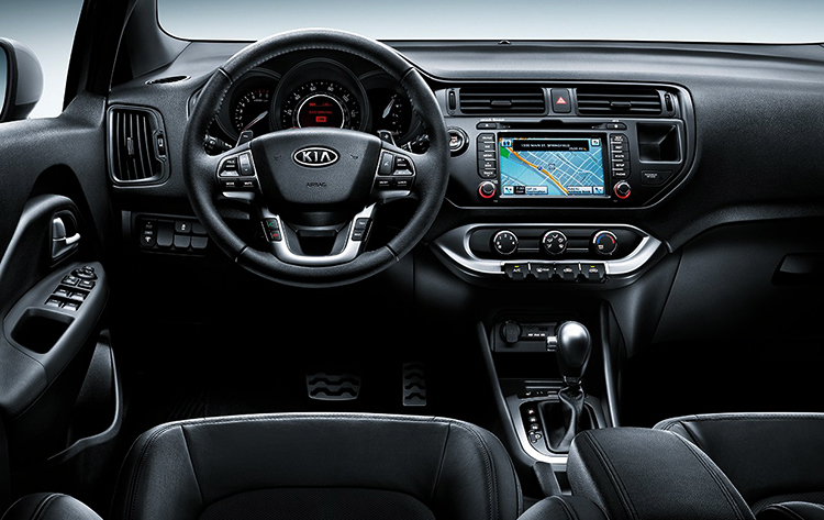 Салон Kia Rio