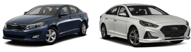 Киа Оптима и Хендай Соната