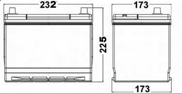 Габариты аккумулятора Киа Рио 3