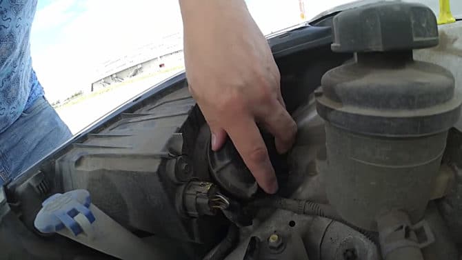 защитная крышка блок-фары