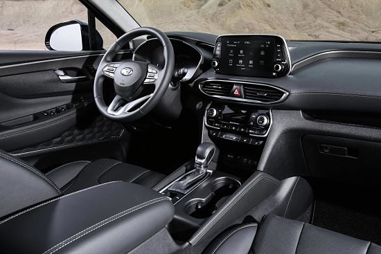 хендай санта фе интерьер