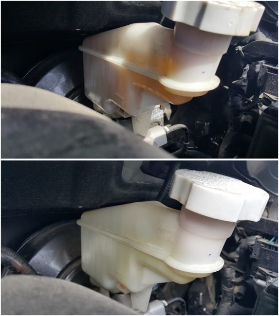 Сравнение внешнего вида старой ТЖ и после замены