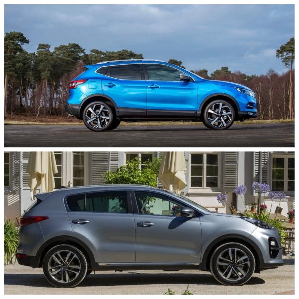 Кашкай и Спортейдж