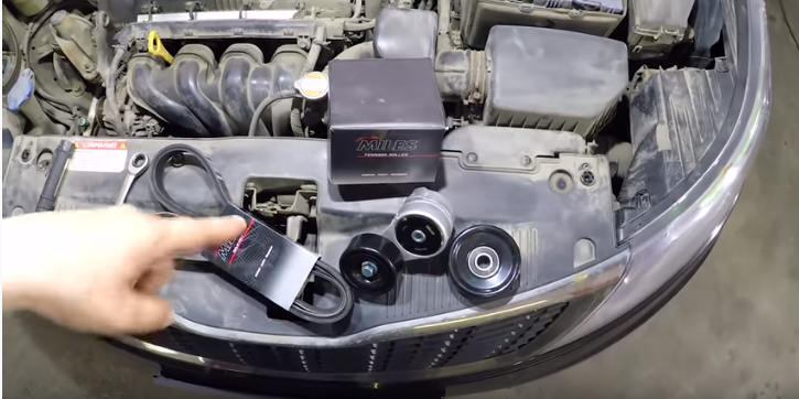 Замена ремня генератора на Киа Рио своими руками