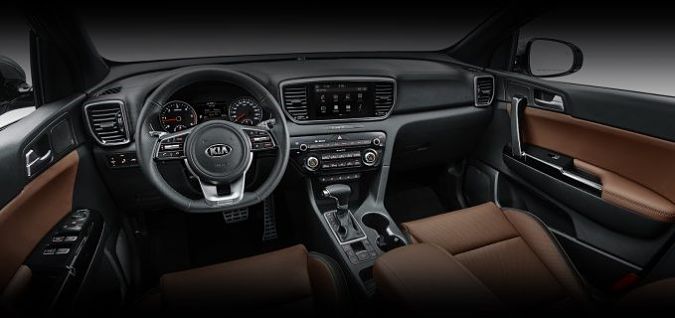 интерьер Киа Спортейдж