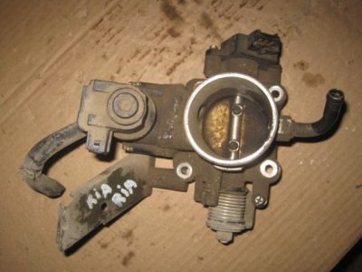 чистка дроссельной заслонки киа рио